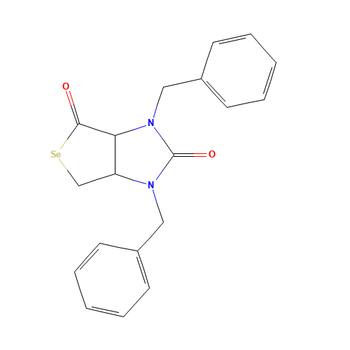 1,3-Dibenzyldihydro-1H-selenolo[3,4-d]imidazole-2,4-(3H,3aH)dione (CAS: 1185143-93-4) - Chemical Structure and Molecular Formula 
