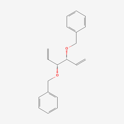 (3R,4R)-3,4-Di-O-benzyl-1,5-hexadiene-3,4-diol (CAS: 112571-38-7) - Chemical Structure and Molecular Formula 