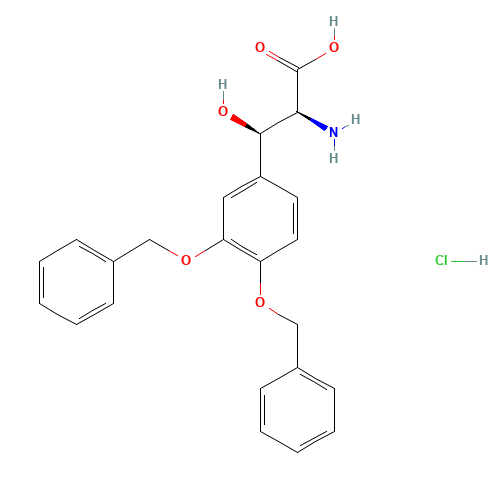 3,4-Di-O-benzyl DL-threo-Droxidopa Hydrochloride (CAS: 73594-43-1) - Related Chemical Product