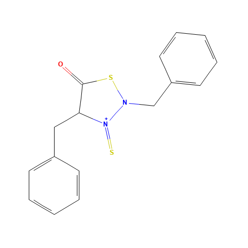 2,4-Dibenzyl-5-oxothiadiazolidine-3-thione (CAS: 72966-20-2) - Related Chemical Product
