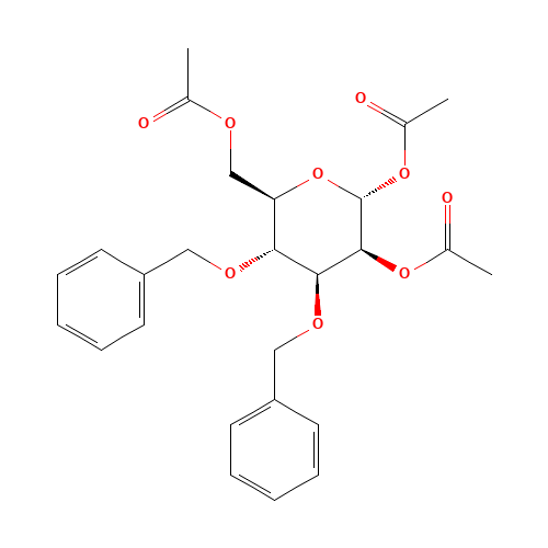 3,4-Di-O-benzyl-1,2,6-tri-O-acetyl-a-D-mannopyranose (CAS: 65827-57-8) - Related Chemical Product