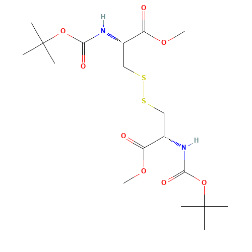 N,N'-Di-Boc-(L)-cystine-dimethyl Ester (CAS: 77826-55-2) - Related Chemical Product