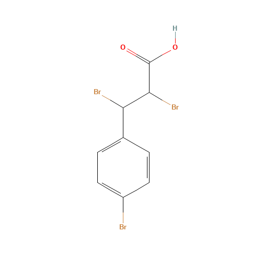 2,3-Dibromo-2-(4-bromophenyl)propionic Acid (CAS: 112595-55-8) - Related Chemical Product