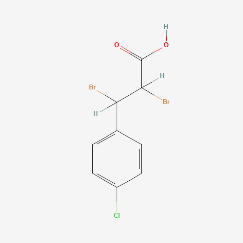 2,3-Dibromo-3-(4-chlorophenyl)propanoic Acid (CAS: 24653-99-4) - Related Chemical Product