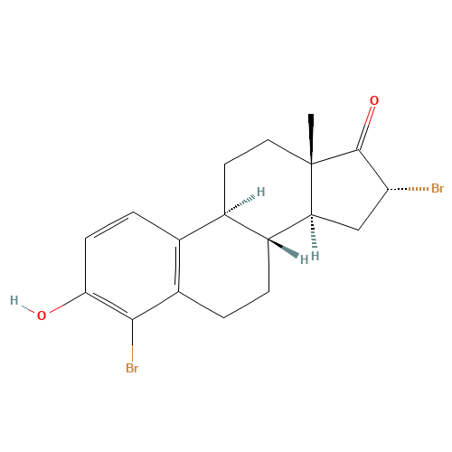 4,16a-Dibromo Estrone (CAS: 81072-41-5) - Related Chemical Product