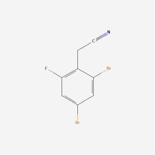 2,4-Dibromo-6-fluorophenylacetonitrile (CAS: 497181-24-5) - Related Chemical Product