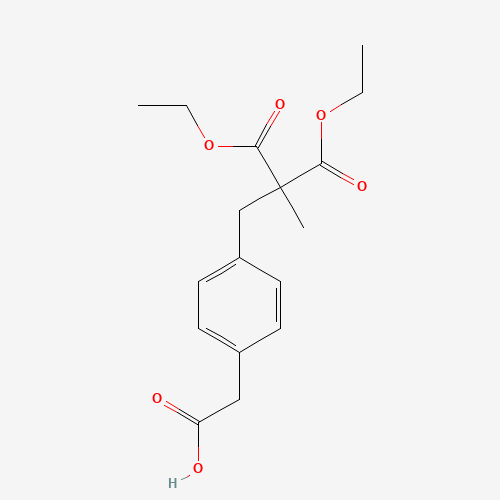 4-(2,2-Dicarboethoxy-propyl)phenylacetic Acid (CAS: 223123-57-7) - Related Chemical Product
