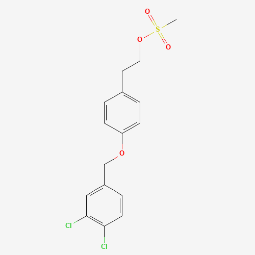 2-[4-(3,4-Dichlorobenzyloxy)-phenylethyl Methanesulfonate,Technical Grade (CAS: 188928-10-1) - Related Chemical Product