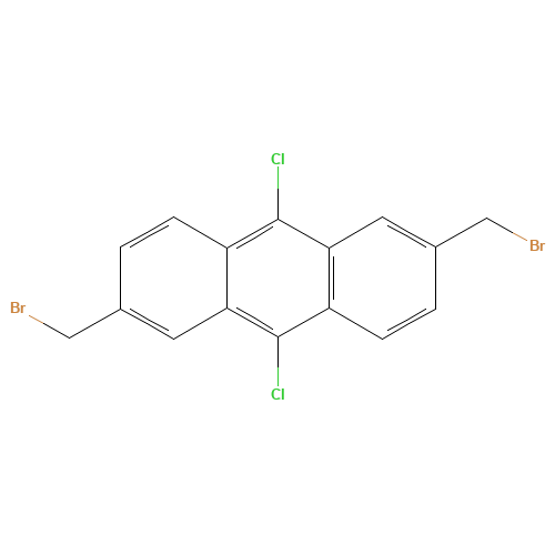 9,10-Dichloro-2,6-bis(bromomethyl)anthracene (CAS: 887354-43-0) - Related Chemical Product
