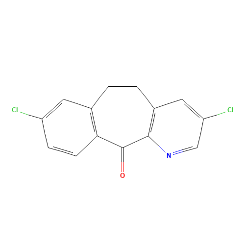 3,8-Dichloro-5,6-dihydro-11H-benzo[5,6]cyclohepta[1,2-b]pyridin-11-one (CAS: 183483-27-4) - Related Chemical Product