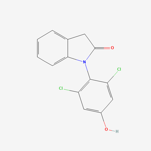 1-(2,6-Dichloro-4-hydroxphenyl)-1,3-dihydroindol-2-one (CAS: 73328-71-9) - Related Chemical Product