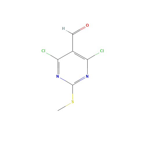 4,6-Dichloro-2-(methylthio)-5-formylpyrimidine (CAS: 33097-11-9) - Related Chemical Product