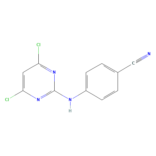 4-[(4,6-Dichloro-2-pyrimidinyl)amino]benzonitrile (CAS: 329187-59-9) - Related Chemical Product