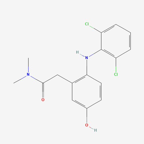 2-[(2',6'-Dichlorophenyl)amino]-5-hydroxyphenyl-N,N-dimethylacetamide (CAS: 698357-97-0) - Related Chemical Product