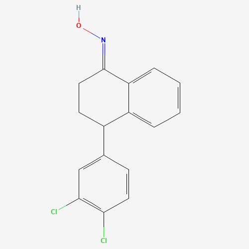 4-(3',4'-Dichlorophenyl)-3,4-dihydro-2H-naphthalen-1-one Oxime (CAS: 152642-35-8) - Related Chemical Product