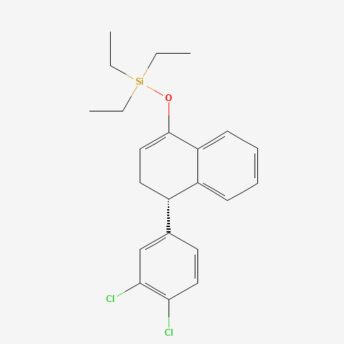 (4S)-(3',4'-Dichlorophenyl)-3,4-dihydro-1-O-triethylsilyl-1-naphthol (CAS: 1217778-10-3) - Related Chemical Product