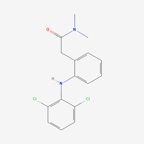 2-[(2,6-Dichlorophenyl)amino]-N,N-dimethylbenzeneacetamide (CAS: 21789-06-0) - Related Chemical Product