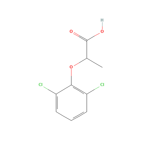 2-(2,6-Dichlorophenoxy)propionic Acid (CAS: 25140-90-3) - Related Chemical Product