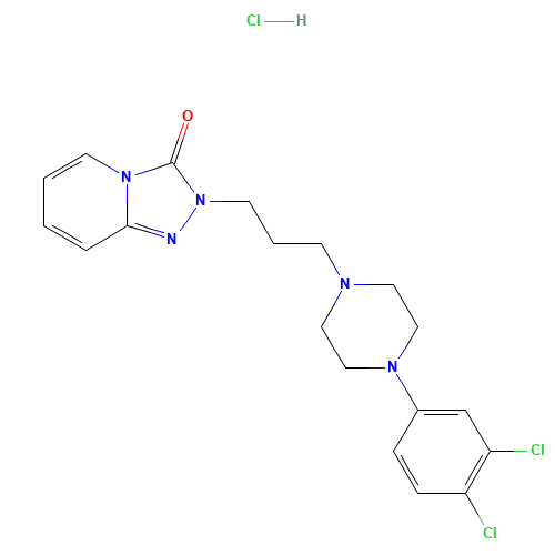 3,4-Dichloro Trazodone Hydrochloride (CAS: 1263278-79-0) - Related Chemical Product