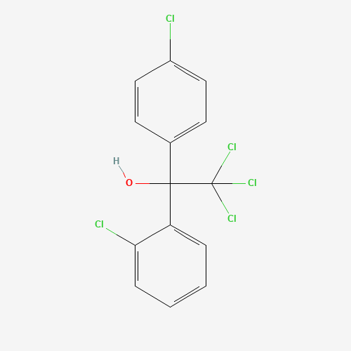 o,p'-Dicofol (CAS: 10606-46-9) - Chemical Structure and Molecular Formula 