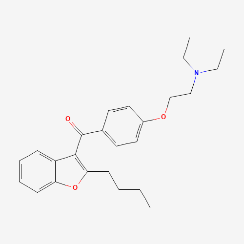 Dideiodo Amiodarone (CAS: 23551-25-9) - Related Chemical Product