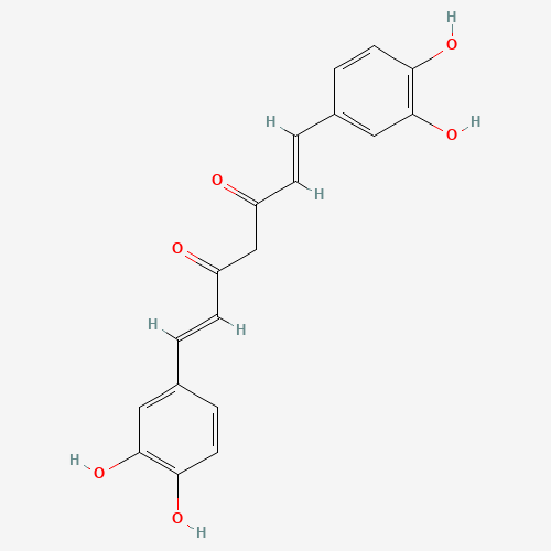 Didemethyl Curcumin (CAS: 60831-46-1) - Chemical Structure and Molecular Formula 