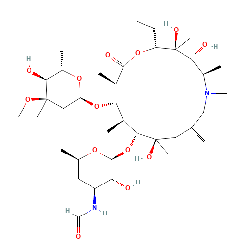 3'-N,N-Di(desmethyl)-3'-N-formyl Azithromycin (CAS: 765927-71-7) - Related Chemical Product