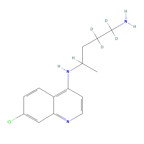Didesethyl Chloroquine-d4 (CAS: 1215797-41-3) - Related Chemical Product