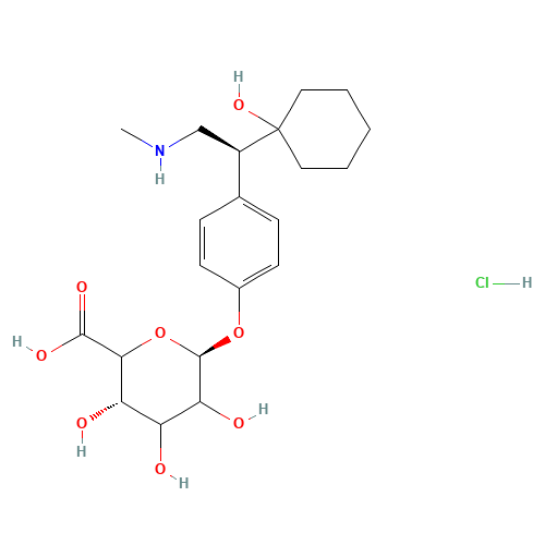 rac N,O-Didesmethyl Venlafaxine b-D-Glucuronide Hydrochloride (CAS: 1021933-99-2) - Related Chemical Product