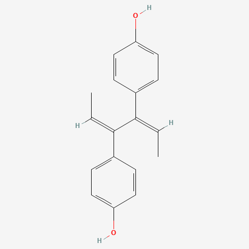 Z,Z-Dienestrol (CAS: 35495-11-5) - Chemical Structure and Molecular Formula 