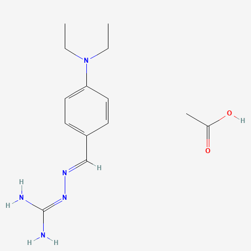 N-(4-Diethylaminobenzylideneamino)guanidine Acetic Acid Salt (CAS: 1185244-51-2) - Related Chemical Product
