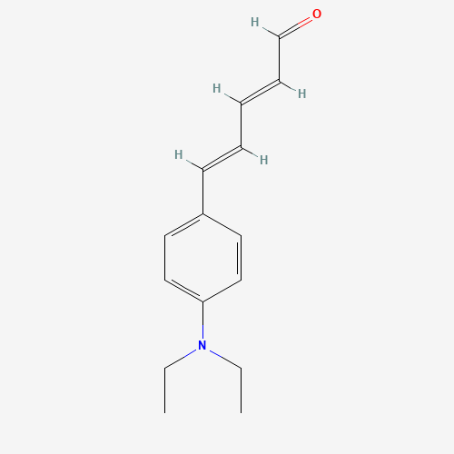(E,E)-5-[4-(Diethylamino)phenyl]penta-2,4-dienal (CAS: 868161-59-5) - Related Chemical Product
