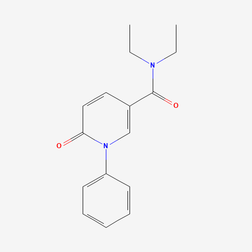 5-(N,N-Diethylcarboxamide)-1-phenylpyridin-2(1H)-one (CAS: 1076199-97-7) - Related Chemical Product