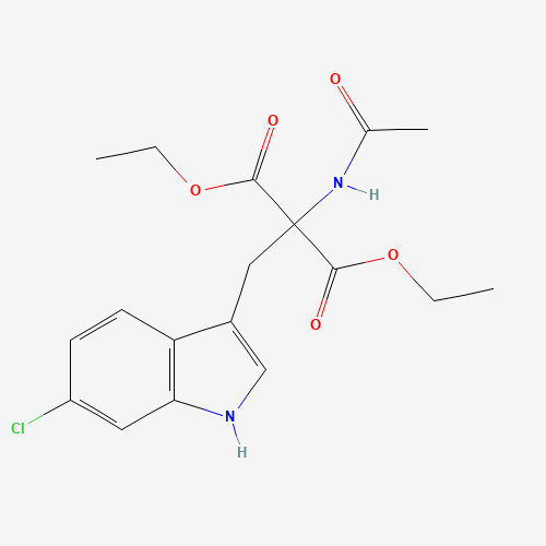 Diethyl (6-Chloro-2-indolylmethyl)acetamidomalonate (CAS: 50517-09-4) - Related Chemical Product