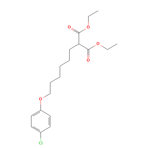 Diethyl-6-(4-chlorophenoxy) Hexylmalonate (CAS: 82258-39-7) - Related Chemical Product