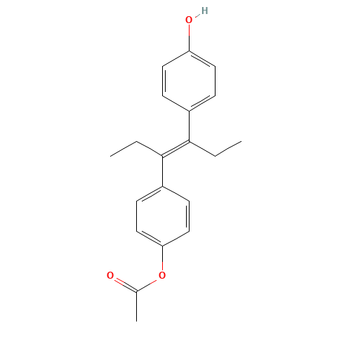 trans-Diethyl Stilbestrol Acetate (CAS: 66320-32-9) - Related Chemical Product