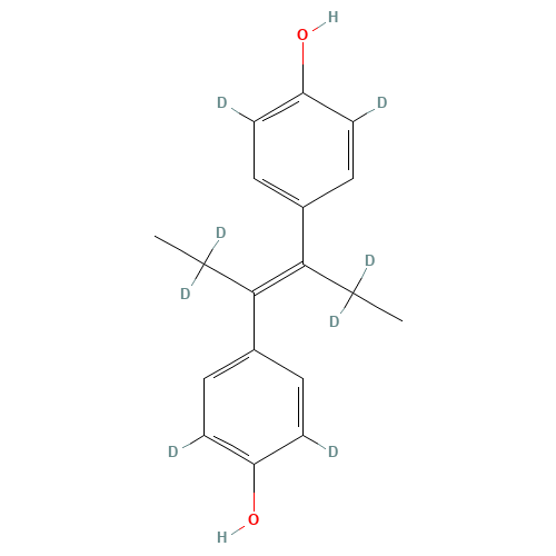 trans-Diethyl-1,1,1',1'-stilbestrol-3,3',5,5'-d8 (CAS: 91318-10-4) - Related Chemical Product