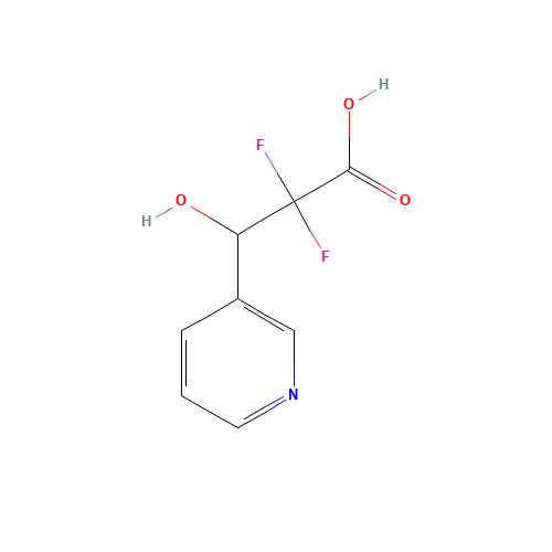 2,2-Difluoro-3-hydroxy-(3-pyridyl)propionic Acid (CAS: 887354-54-3) - Related Chemical Product