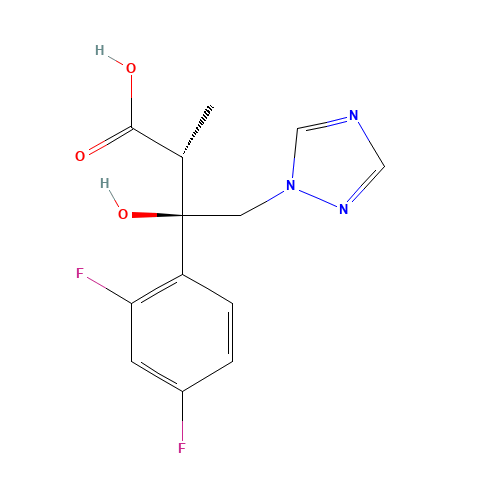 (aR,bR)-b-(2,4-Difluorophenyl)-b-hydroxy-a-methyl-1H-1,2,4-triazole-1-butanoic Acid (CAS: 166948-49-8) - Related Chemical Product