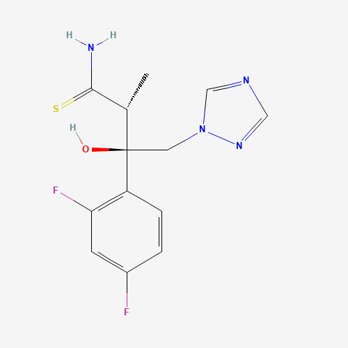 (aR,bR)-b-(2,4-Difluorophenyl)-b-hydroxy-a-methyl-1H-1,2,4-triazole-1-butanethioamide (CAS: 170863-34-0) - Related Chemical Product