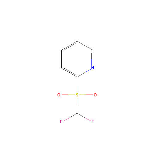 2-[(Difluoromethyl)sulfonyl]pyridine (CAS: 1219454-89-3) - Related Chemical Product