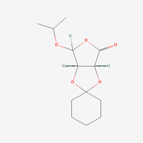 (2R,3S)-2,3-Dihydroxy-4-isopropoxy-γ-butyrolactone Cyclohexyl Ketal (CAS: 186790-80-7) - Related Chemical Product