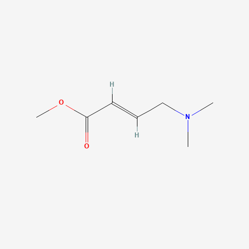 trans 4-Dimethylaminocrotonic Acid Methyl Ester (CAS: 212776-19-7) - Chemical Structure and Molecular Formula 