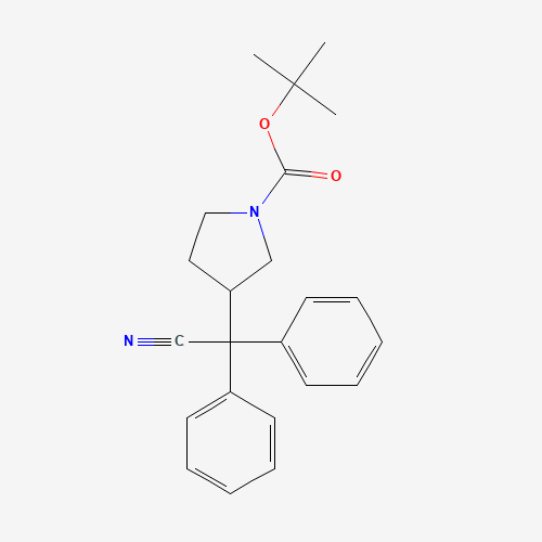 2,2-Diphenyl 2-(1-Boc-3-pyrrolidinyl)acetonitrile (CAS: 1159977-31-7) - Related Chemical Product
