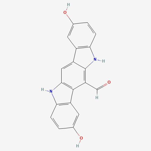 5,11-Dihydro-2,8-dihydroxyindolo[3,2-b]carbazole-6-carboxaldehyde (CAS: 549548-29-0) - Related Chemical Product