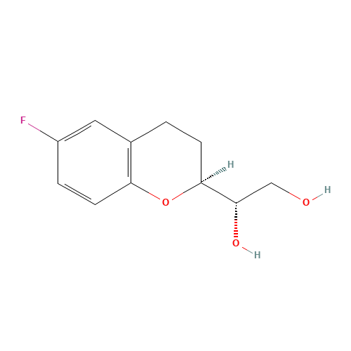 (1'S,2S)-2-(1',2'-Dihydroxyethyl)-6-fluorochromane (CAS: 905454-57-1) - Related Chemical Product