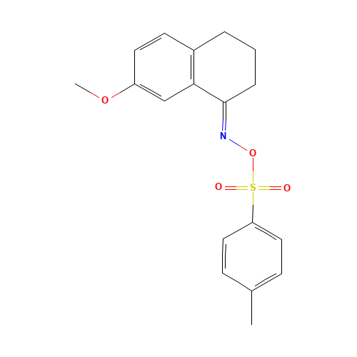 3,4-Dihydro-7-methoxy-2H-1-naphthalenone-O-tosyloxime (CAS: 99833-87-1) - Related Chemical Product