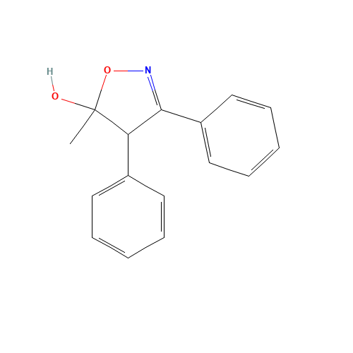 4,5-Dihydro-5-methyl-3,4-diphenyl-5-isoxazolol (CAS: 181696-73-1) - Related Chemical Product