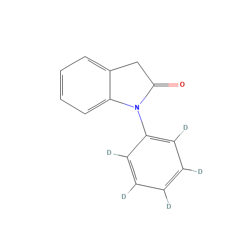 1,3-Dihydro-1-d5-phenyl-2H-indol-2-one (CAS: 1189871-32-6) - Related Chemical Product