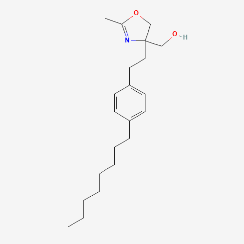 4,5-Dihydro-2-methyl-4-[2-(4-octylphenyl)ethyl]-4-oxazolemethanol (CAS: 402616-28-8) - Related Chemical Product